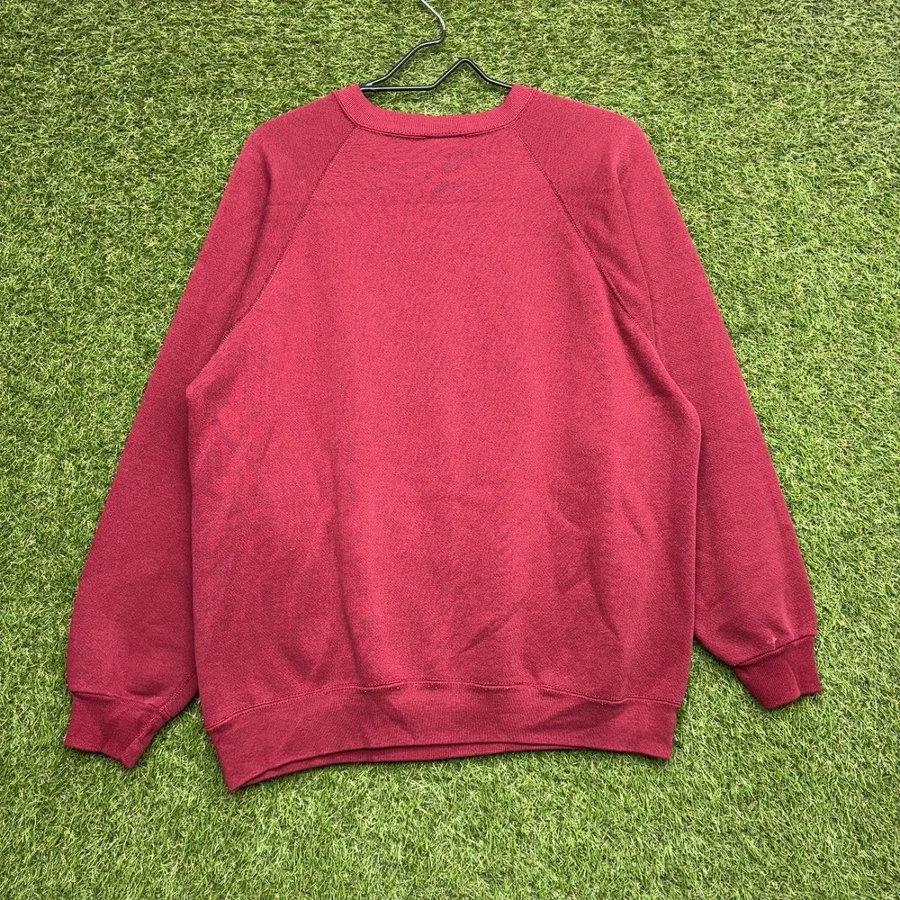 Harvard Crimson Sweatshirt Mens Large NCAA Basketball College Discus Athletic